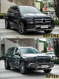 Nuevas piezas de parachoques de coche para Mercedes Benz X167 GLS <span class=keywords><strong>SUV</strong></span> 2020 2021 2022 2023 Facelift a GLS600 <span class=keywords><strong>Maybach</strong></span> modelo con rejillas de parachoques - Product Image 3
