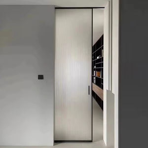 <span class=keywords><strong>Porte</strong></span> coulissante automatique en aluminium et verre pour l'intérieur des maisons modernes - Product Image 4