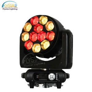 Pieno di colore 12pcs 40w ha condotto fascio di luce DM512 controllo <span class=keywords><strong>elation</strong></span> zoom testa mobile a led Per Il Concerto di Theater - Product Image 5