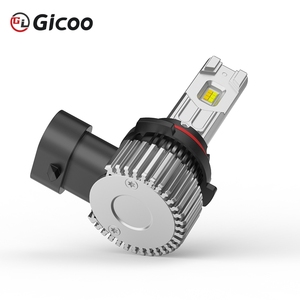 Phares LED Tricolores 3000K 4300K 6000K Mini Taille H8 H9 H11 9005 HB3 9006 HB4 Ampoule LED Auto 12V 24V Plug and Play Feux Antibrouillard - Product Image 2
