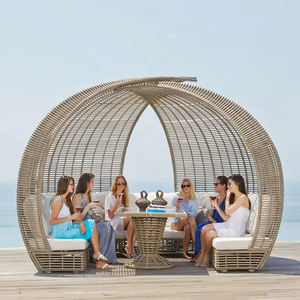 Lit <span class=keywords><strong>de</strong></span> jour rotin <span class=keywords><strong>en</strong></span> <span class=keywords><strong>plastique</strong></span> PE tout temps Extérieur <span class=keywords><strong>en</strong></span> aluminium <span class=keywords><strong>Jardin</strong></span> Patio Wicker Sunbed Lounger - Product Image 6