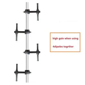 Antenne Yagi dipolaire extérieure à gain élevé 1 dipôle 400-470 MHz UHF, 4 baies, en aluminium, connecteur N-Femelle pour communication - Product Image 2