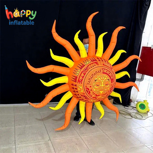 Pallone Gonfiabile a Forma di Sole da 2m, Modello Personalizzato per Decorazione di Eventi, Pubblicità e Parate - Product Image 2