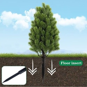 Árbol de Pino Artificial de 55 Pulgadas con Nieve Artificial para Decoración Navideña, Uso en Interiores y Exteriores - Product Image 2