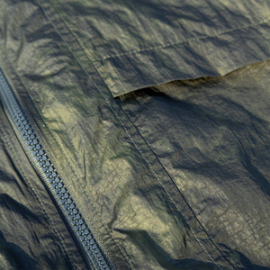 TOPSHOW Manufacturer Custom Green Color Block Windbreaker <b>Jacket</b> for Men Lightweight Techwear <b>Track</b> <b>Jacket</b> - Product Image 3