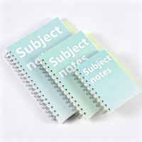 Carnet à spirale sur mesure avec intercalaires, index multicolores pour l'école, les étudiants et les fournitures de bureau
