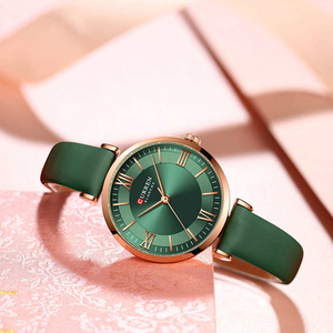 <span class=keywords><strong>Montre</strong></span>-bracelet de luxe pour femme Curren 9079 en cuir de haute qualité, mouvement à quartz, étanche, pour affaires, vente en gros - Product Image 5