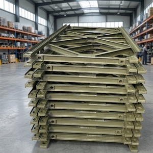 Poutres transversales en acier de type I-Beam haute résistance pour pont Bailey, pour ponts préfabriqués modulaires de type 321 200 - Product Image 1