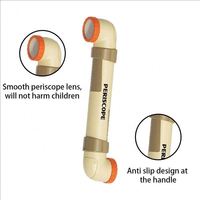 Microscope optique portable éducatif pour l'extérieur, loupe, accessoires d'expériences scientifiques, jouet periscopique pour enfants