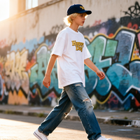 Gorra Snapback Retro de los 90 con Bordado 3D |   Gorra de Lona con Visera Plana, Estilo Urbano