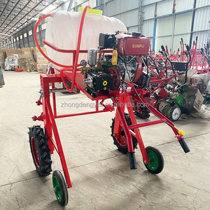 diesel <b>Walk</b> Behind Sprayer 100L Hand Push Self Propelled Boom Spraying <b>Machine</b> Petrol Engine Garden Sprayer - Product Image 3