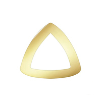 11.1mm Triangle Goutte Pendentifs 14K Or Rempli Géométrique Charme Connecteurs pour DIY Collier Bracelet Boucles D'oreilles Fabrication de Bijoux