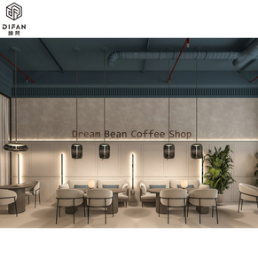 Vente en gros Ensemble de meubles complet de haute qualité sur mesure Meubles de restaurant stand de café - Product Image 3