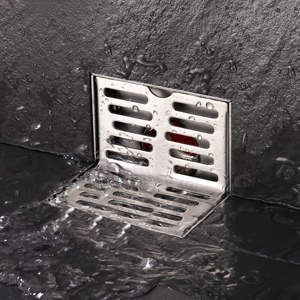 Spot Goods L-Shape Slot Drain Panier en acier inoxydable <span class=keywords><strong>Grille</strong></span> <span class=keywords><strong>de</strong></span> drainage <span class=keywords><strong>de</strong></span> sol <span class=keywords><strong>de</strong></span> lavage <span class=keywords><strong>de</strong></span> voiture commerciale moderne <span class=keywords><strong>pour</strong></span> salle <span class=keywords><strong>de</strong></span> bain - Product Image 2
