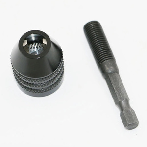 0.3-6.5mm mini Keyless khoan chuck 6.35mm 1/4 "Hex Shank thay đổi nhanh chóng Adapter chuyển đổi điện khoan bit Collet lịch thi đấu công cụ - Product Image 6