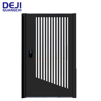 Portail Automatique Dissimulé en Aluminium pour Allée, Design Moderne et Simple, pour la Décoration de la Maison, Portail Simple pour la Confidentialité des Piétons