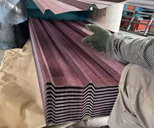 Lámina de Techo Galvanizada Mate de Alta Calidad en Oferta, Lámina de Techo Corrugada para Construcción de Edificios de China - Product Image 3