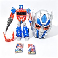 EPT Immerisive Combat Hero: Set de Figura de Acción Transformable 2 en 1 (Camión Pesado y Mecha) - Juguete de Construcción 3D a Gran Escala