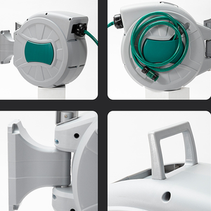 بكرة خرطوم حديقة قابلة للسحب تلقائيًا من المصنع بطول 30 مترًا (100 قدم) مثبتة على الحائط - Product Image 4