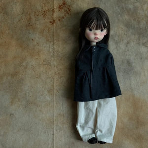 Muñeca BJD Auténtica de 6 Puntos, Blue Bean, Cuerpo Liso, Muñeca SD de Resina, Tamaño <15cm, Modelo 856-C130 - Product Image 4