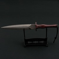 Chinois FPS RPG MMO Arena Breakout En Alliage De Zinc Modèle Mini Jouets Épée 22cm 110g
