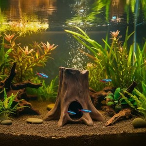 Set di Decorazioni per Acquario: Casetta in Argilla per Gamberetti, Nascondiglio per Pesci Rossi, Grotta per la Riproduzione, Ornamento per Acquario, Vendita all'Ingrosso Transfrontaliera - Product Image 1