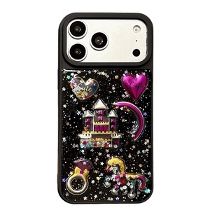 Custodia per telefono in TPU <span class=keywords><strong>rosa</strong></span> con cuore e glitter epossidico, design coreano alla moda, all'ingrosso, per <span class=keywords><strong>iPhone</strong></span> 17 Pro Max, 16, 15, 14, <span class=keywords><strong>13</strong></span> - Product Image 6