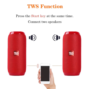 OEM T&amp;G TG117 <strong>Speaker</strong> Outdoor Mini Wireless for V5.3 Waterproof <strong>Speaker</strong> with <strong>USB</strong> TF/SD Support 10-15h Battery Life - Product Image 5