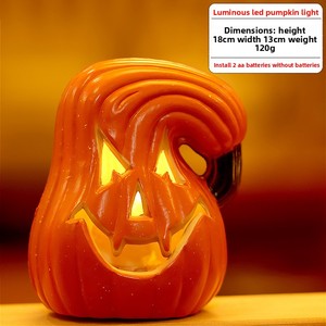 Vente chaude grandeur nature Halloween <span class=keywords><strong>citrouille</strong></span> lanterne rougeoyante grand ornement pour centre commercial boutique scène <span class=keywords><strong>d</strong></span>écoration <span class=keywords><strong>prix</strong></span> usine Festival <span class=keywords><strong>d</strong></span>écor - Product Image 6
