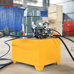 Station d'alimentation hydraulique portable 220V monophasée 0,75KW en acier inoxydable, capacité 40L, 700 bars, Chine Samal - Product Image 4