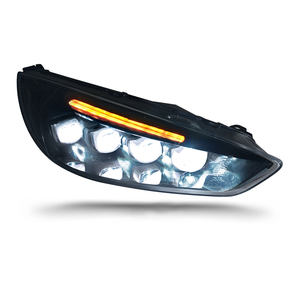 Gruppo dinamico della lampada frontale del faro a LED per <span class=keywords><strong>FORD</strong></span> <span class=keywords><strong>Focus</strong></span> 2015 2016 2017 <span class=keywords><strong>2018</strong></span> luce anteriore con luce di marcia diurna - Product Image 3