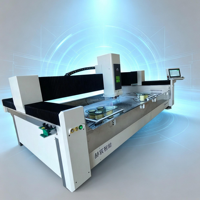 Machine de rectification de bords de verre CNC ATC avec polissage automatique et moteur de broche de 11 kW