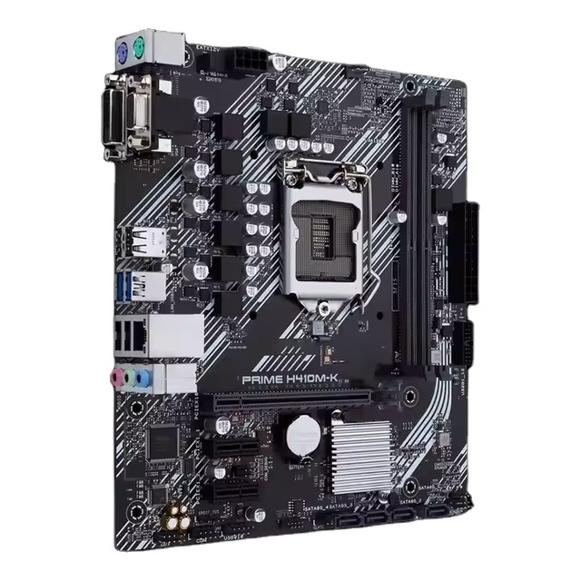 Original for ASUS PRIME H410M-K/F Desktop Motherboard LGA1200 Support 10th Gen I7/I5/I3 Processor SATA 64G Dual DDR4 H410 for PC