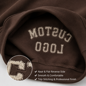 Set Felpa per Bambini con Logo Personalizzato, Ricamo su Asciugamano, Felpa con Cappuccio OEM, Tuta in Pile, Set Jogger con Collo Tondo, Produttore di <span class=keywords><strong>Abbigliamento</strong></span> Boutique - Product Image 3