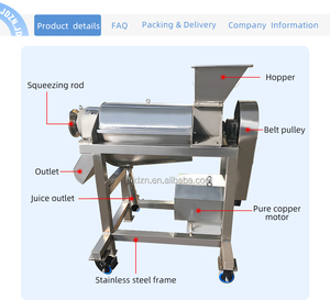 <span class=keywords><strong>Extracteur</strong></span> industriel <span class=keywords><strong>de</strong></span> <span class=keywords><strong>jus</strong></span> <span class=keywords><strong>de</strong></span> fruits/Machine commerciale <span class=keywords><strong>de</strong></span> fabrication <span class=keywords><strong>de</strong></span> <span class=keywords><strong>jus</strong></span> <span class=keywords><strong>de</strong></span> fruits/Presse-agrumes à froid - Product Image 3
