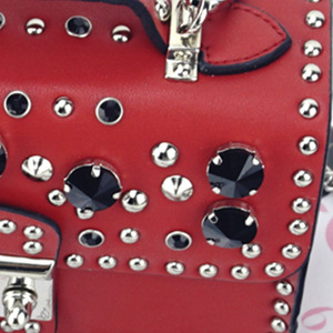 Bán buôn 10000 sets liu Ding cap Nail ốc vít thép không gỉ hai mặt kim loại semi-thép đinh tán cho hành lý túi bền - Product Image 4