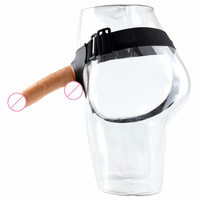 Dildo con Correa YPM, Pene Artificial con Cinturón, Dildo Usable, Correa Ajustable para Lesbianas, Consolador, Juguetes Sexuales para Mujeres y Parejas