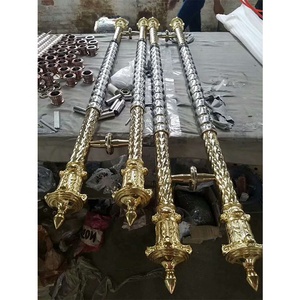 Luxury Antique Brass Color Long <strong>Door</strong> <strong>Pull</strong> <strong>Handle</strong> - Product Image 2