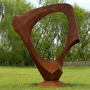 Corten Art Art Design Sculptuur Corten Art Nouveau Sculptuur Corten Metalen Kunst Decor Sculptuur