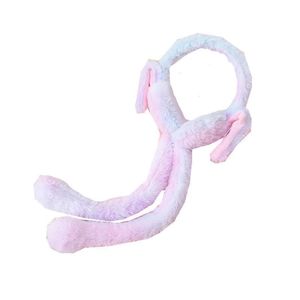 リンダぬいぐるみショートウォーム厚手イヤーマフ、ネットセレブ風学生可愛いウサギ耳ウォーマー、女性大人用冬用耳当て - Product Image 5