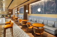 Ensemble de meubles pour hôtel et restaurant - Ensemble de table et de canapé d'extérieur en teck résistant aux intempéries