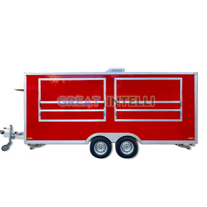Camion de restauration mobile entièrement équipé pour la vente de hamburgers en extérieur, idéal pour le Canada et les États-Unis - Product Image 1