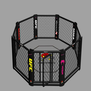 Jaula de MMA <span class=keywords><strong>Liangxin</strong></span> Pro para Eventos de Competición, Octágono de Lucha con Logotipo Personalizado - Product Image 5