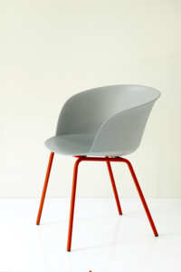 KHÁCH SẠN Nhựa Hiện Đại Phòng Ăn Bàn Ghế Với Chân Kim Loại Hoặc Gỗ - Product Image 3