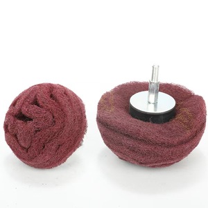 Non Woven Abrasive Hand Pad Mushroom Shape Wheel Nylon <strong>Buffing</strong> Wheel Scouring Pad for Polishing Metal - Product Image 5