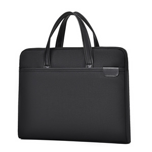 Sac pour ordinateur portable léger et imperméable, sacoche d'affaires, sac à main grande capacité, nouveau style, sac à bandoulière en cuir pour femme de 14 pouces - Product Image 5