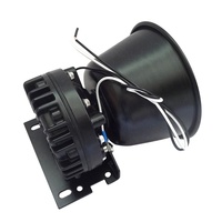 Sirena de Advertencia de 100W OEM ODM, Precio de Fábrica, Altavoz de Emergencia para Ambulancias, Vehículos Especiales, Camiones de Bomberos, Altavoz de Sirena de 8 Ohm/11 Ohm