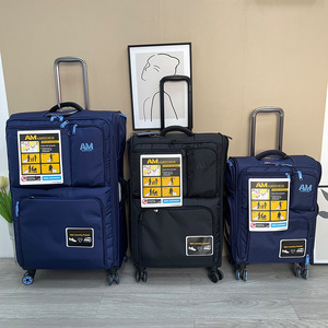 Business Oxford Cloth Luggage <b>Suitcase</b> 28-Inch <b>Large</b> Capacity Trolley Case With Universal Wheels Travel Carry-On Durable - Product Image 2