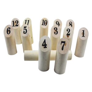 Cour de jardin extérieure pour quilles en bois Jouets et structures éducatifs Boîte de jeu amusante et engageante pour tous les âges Unisexe - Product Image 5