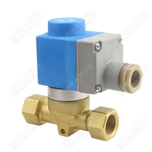 Elettrovalvola a solenoide per macchina a getto di CO2 da palco ad alta pressione da 90 bar filettata femmina da 1/2 ''SN tipo HM5 AC220V 24W